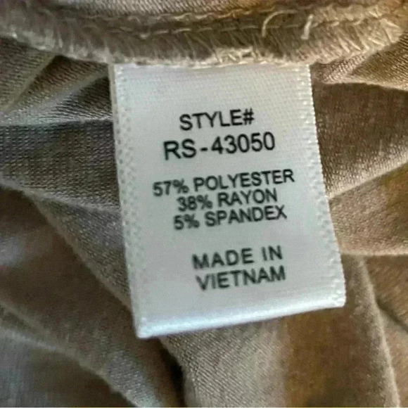 138. Xenana Tan Tank Dress, XL - Picture 4 of 4